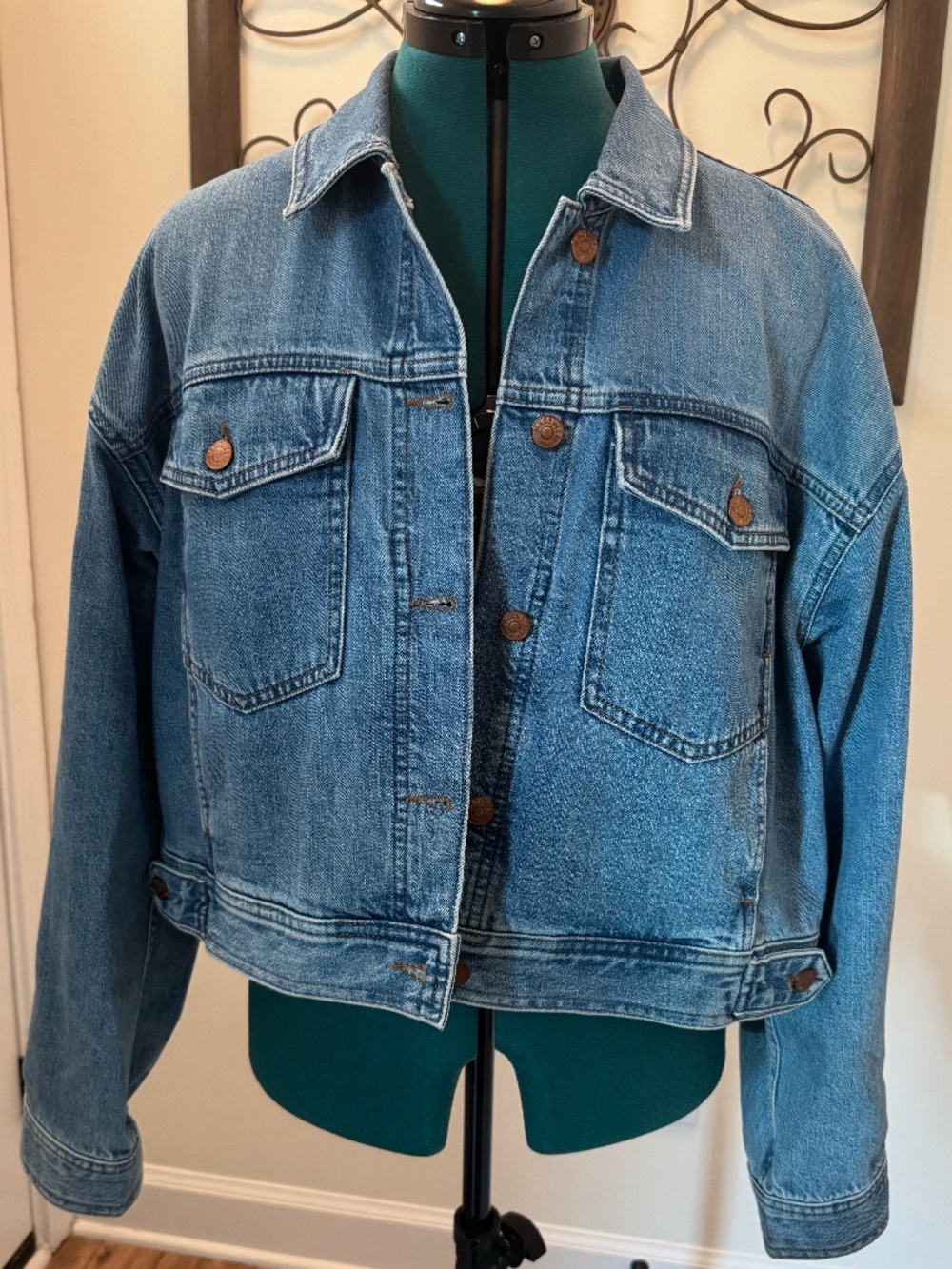 Madewell Denim Jacket Like New Size Large